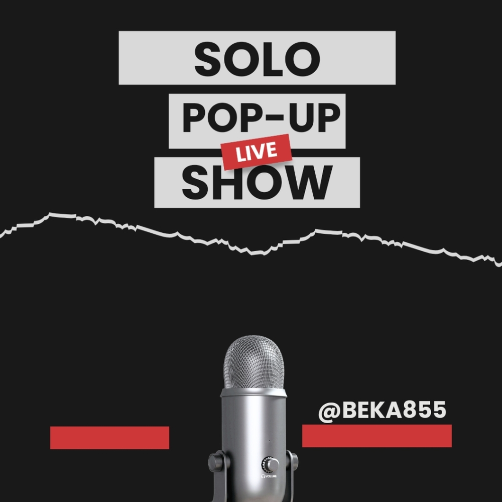 Solo Live Show Flier